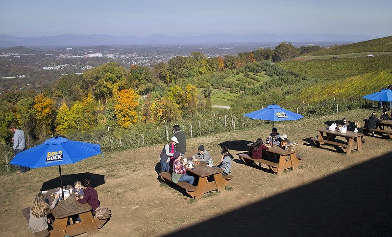 Carter Mountain Orchard winery Charlottesville Virginia Va