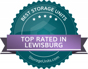 Storage Sense Top Rated in Lewisburg Badge