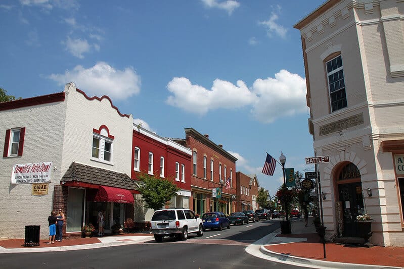 Downtown Manassas VA