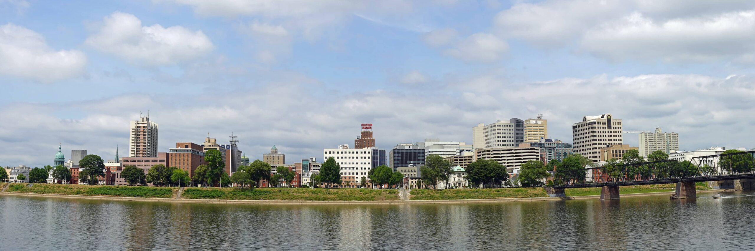 Harrisburg City Skyline