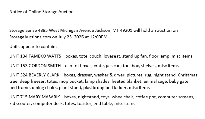 Auction Ad