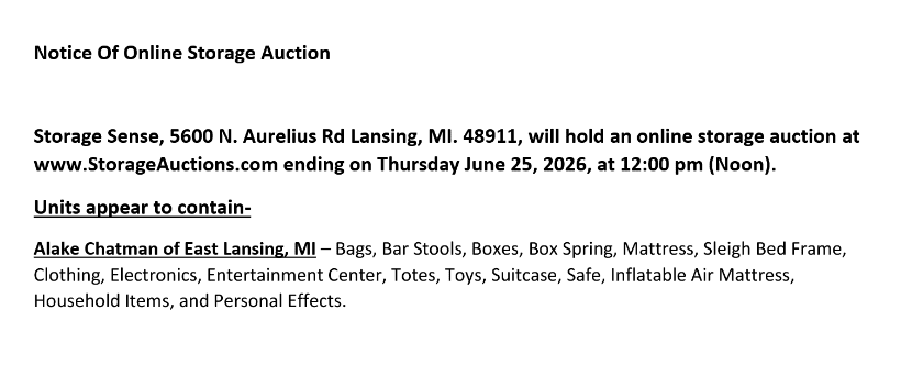 Auction Ad