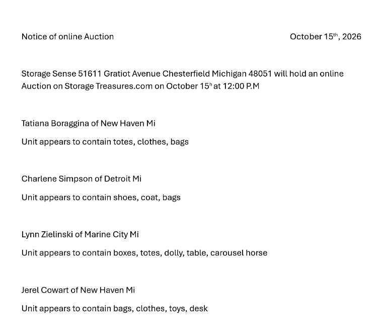 Auction Ad