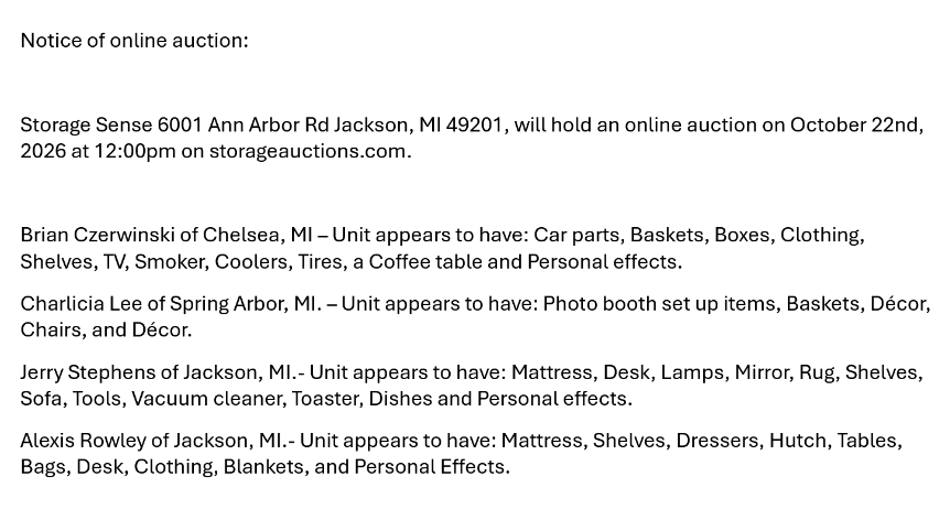 Auction Ad