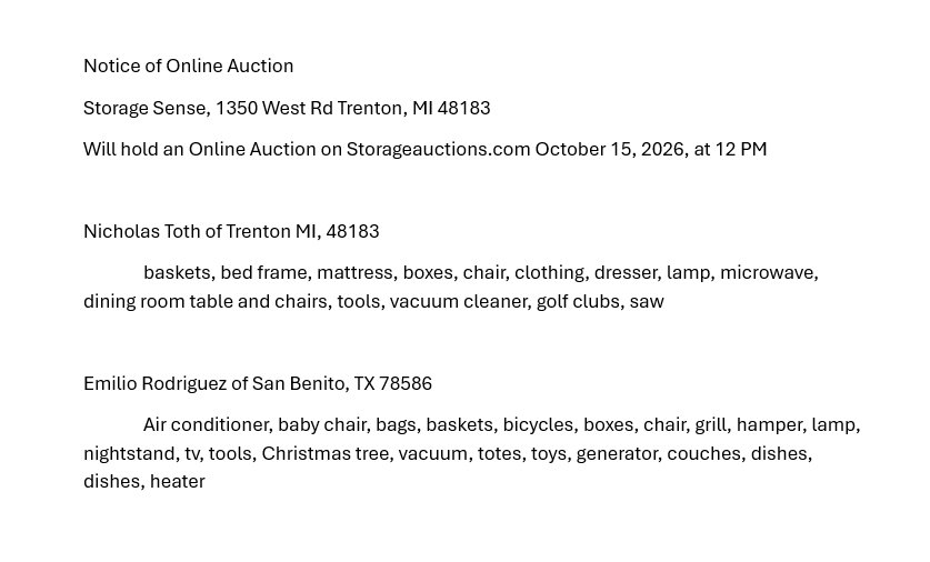 Auction Ad