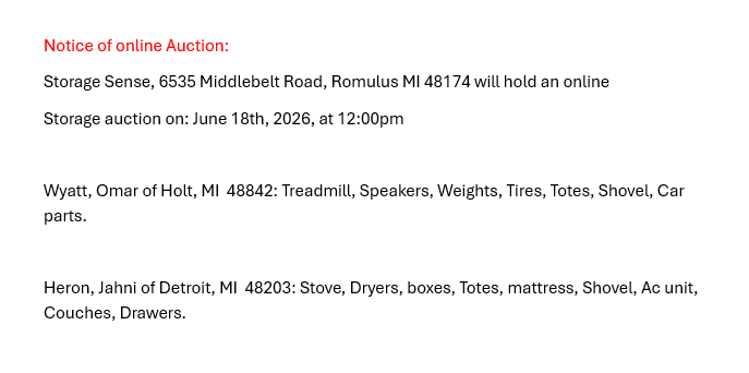 Auction Ad