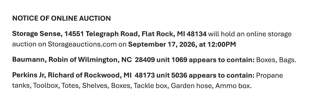 Auction Ad