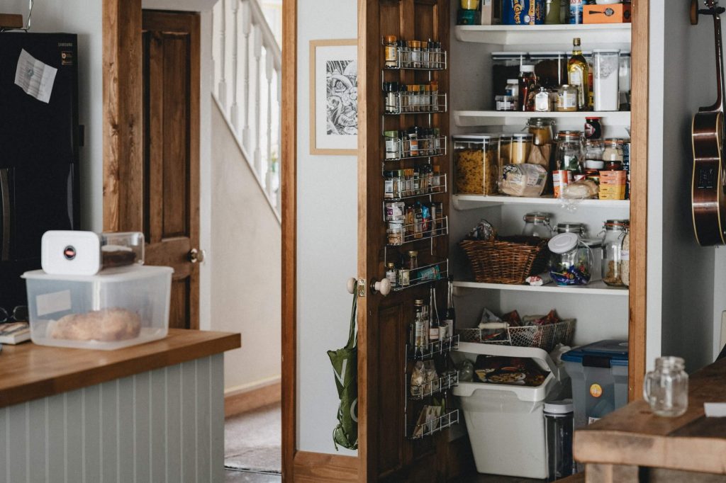 Small Pantry Organization