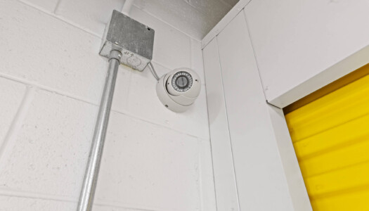 security camera at Storage Sense in Ocean City, NJ
