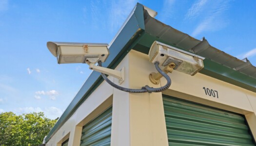 security cameras at Storage Sense in Ocean View, NJ