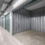 inside of a temperature-controlled storage unit at Storage Sense in Noblesville IN