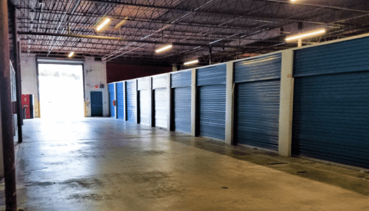 Indoor Drive-Thru Storage Facility in Winston Salem