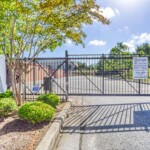 Gated Self Storage Entrance in Grovetown GA