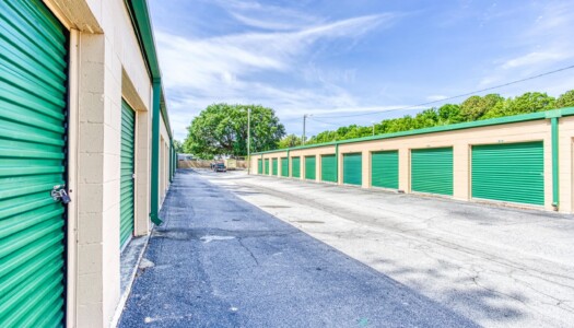 Exterior Self Storage Units in Savannah GA