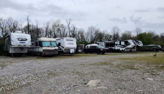 Outdoor RV and boat storage