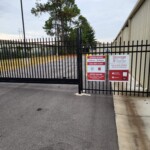 Access gate at Storage Sense in Huntsville, AL