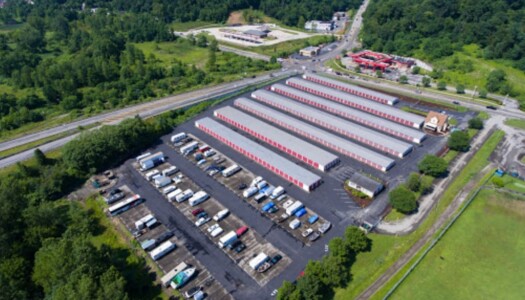 Aerial View of Storage Sense in Monroeville PA