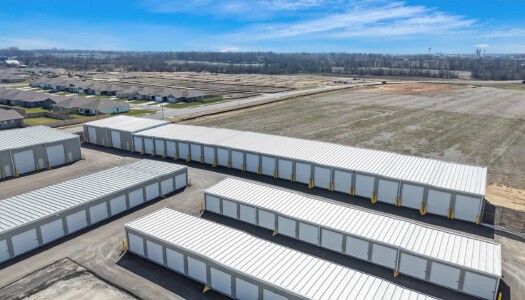 Aerial of facility