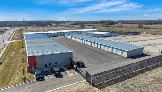 Aerial of facility