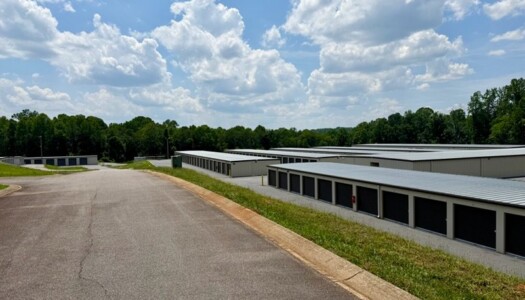 Drive-up storage units