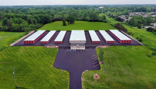 aerial view of the entire facility