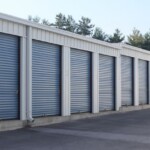 Drive-up storage units