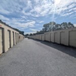 Drive-up storage units