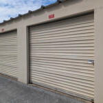 Drive-up storage units