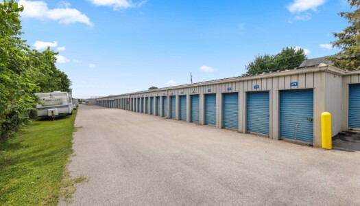 drive-up storage units at Storage Sense in Bird-in-Hand, PA