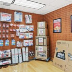 storage supplies sold in office at Storage Sense on Pocahontas Trail in Williamsburg VA