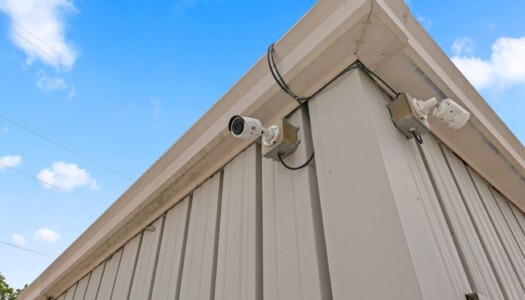 security camera at Storage Sense in Bird-in-Hand, PA