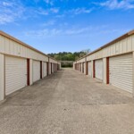 drive-up storage units at Storage Sense at 1971 Quality Boulevard in Huntsville TX