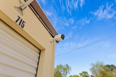 security camera at Storage Sense at 2000 Quality Blvd in Huntsville TX