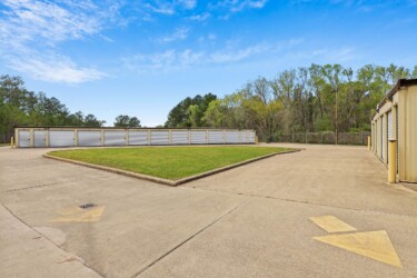 drive-up storage units at Storage Sense at 2000 Quality Blvd in Huntsville TX