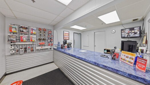 storage office at at Storage Sense in Groves TX