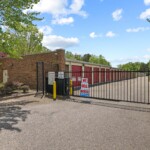 front gate at Storage Sense on Richmond Road in Williamsburg VA