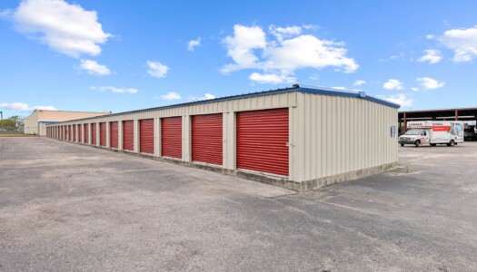 drive-up storage units at Storage Sense in Groves TX