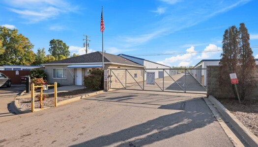 front gate of Storage Sense in Romulus, MI