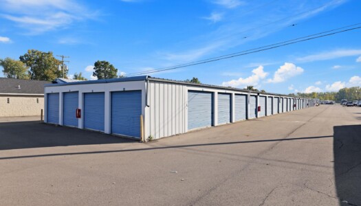 drive-up storage units at Storage Sense in Romulus, MI