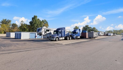vehicle storage units at Storage Sense in Romulus, MI