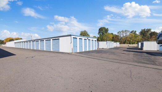 drive-up storage units at Storage Sense in Romulus, MI
