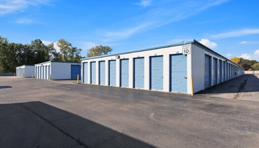 drive-up storage units at Storage Sense in Romulus, MI
