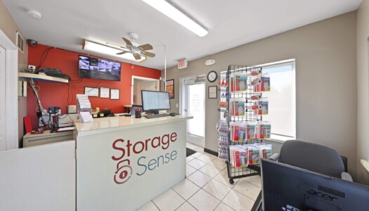storage office at Storage Sense in Romulus, MI