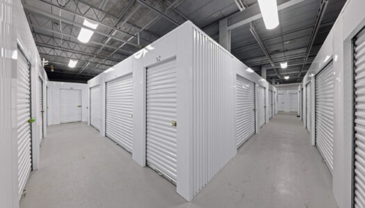 indoor storage units at Storage Sense in Upland, PA