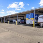 covered vehicle storage at Storage Sense on Lodi Road in Alexandria LA