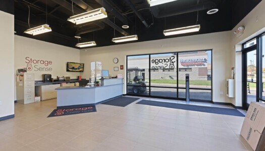 storage office at Storage Sense in Wayne, MI