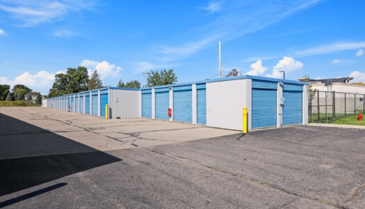 drive-up storage units at Storage Sense in Wayne, MI
