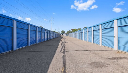 drive-up storage units at Storage Sense in Wayne, MI