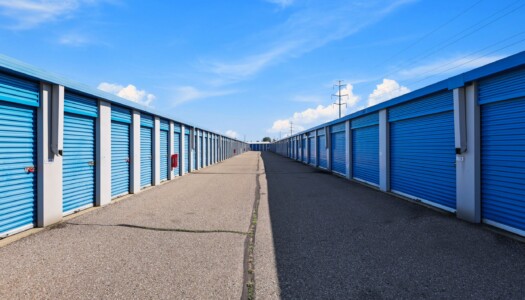 drive-up storage units at Storage Sense in Wayne, MI