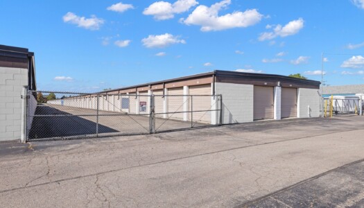 front gate at Storage Sense in Livonia, MI